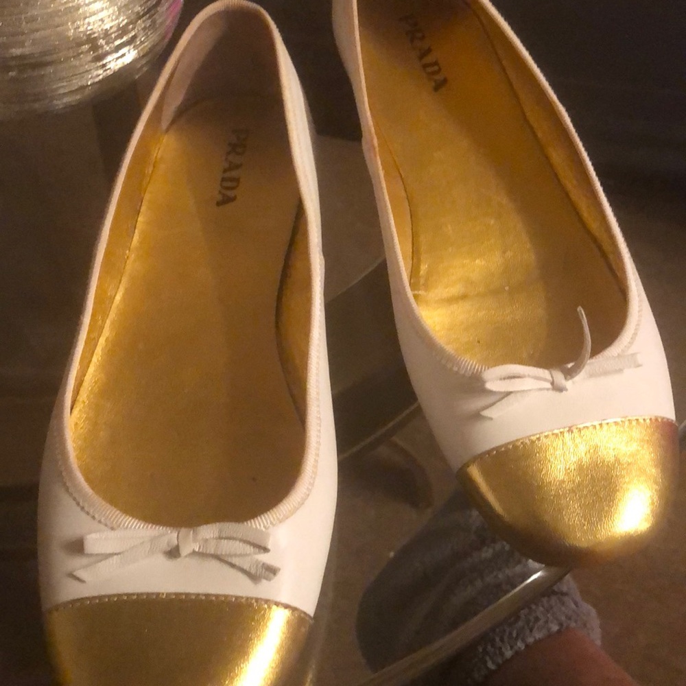 Prada ballet flats